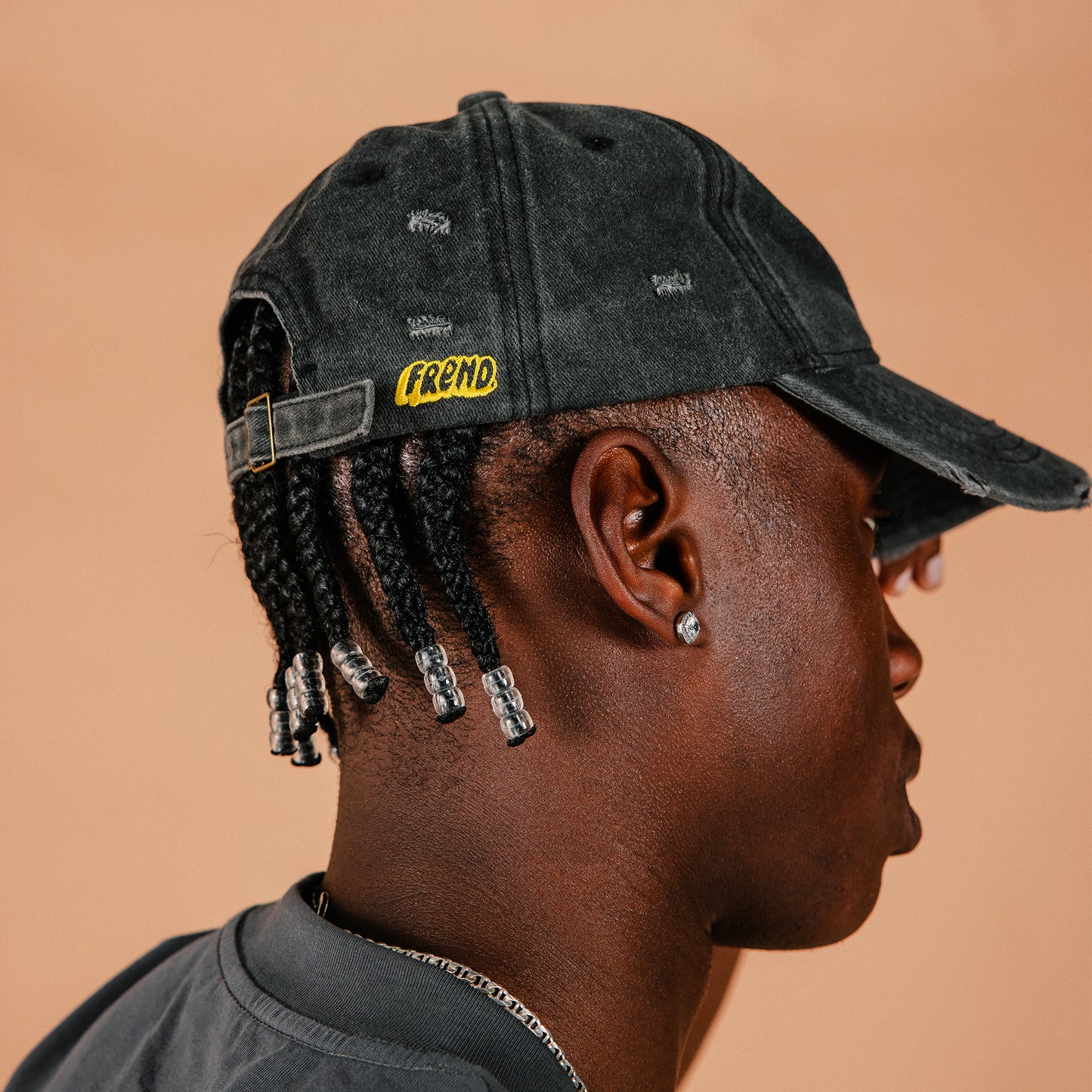 WEEKEND DAD CAP CHARCOAL