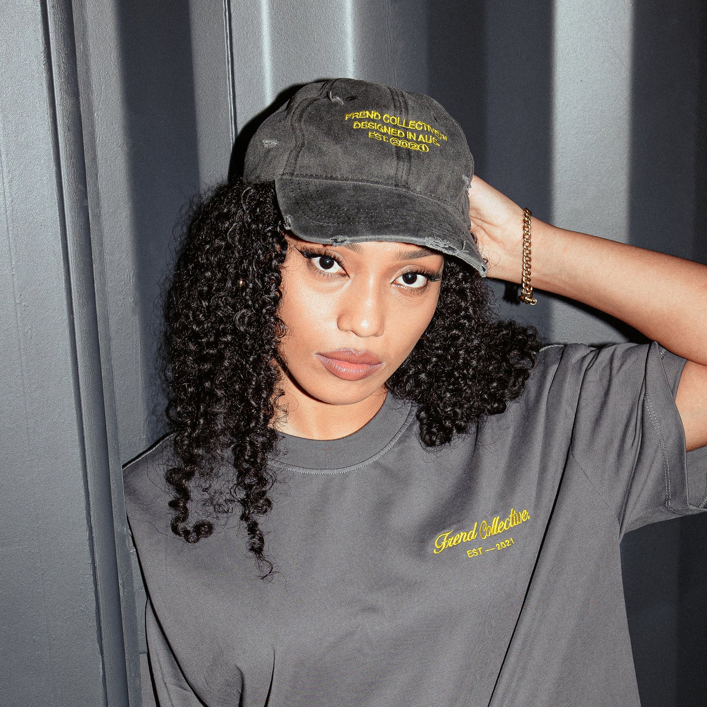 WEEKEND DAD CAP CHARCOAL