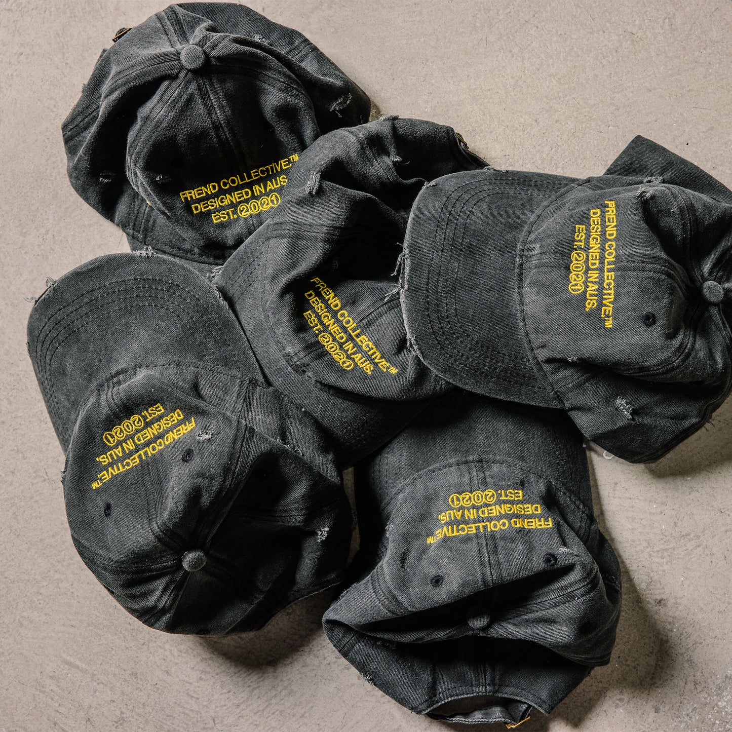 WEEKEND DAD CAP CHARCOAL