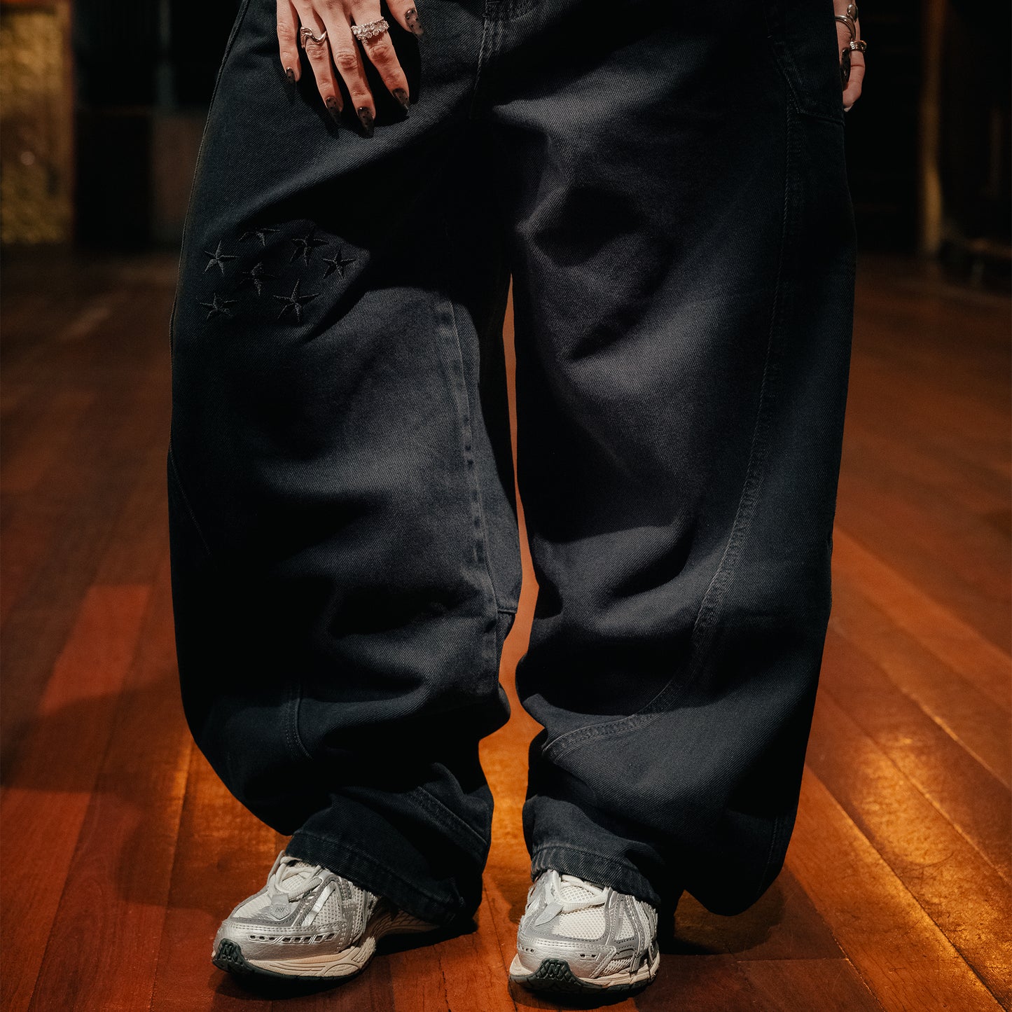 SINNERS DENIM - BLACK