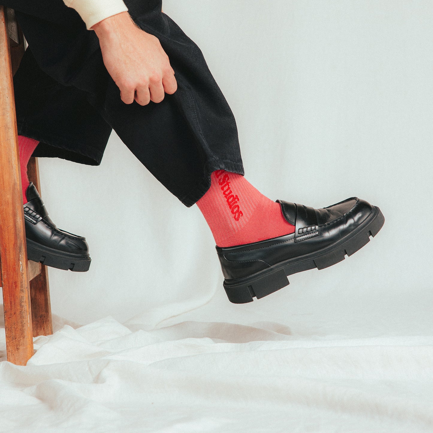HEARTBREAKER CREW SOCKS TRIO - STRAWBERRIES & CREAM