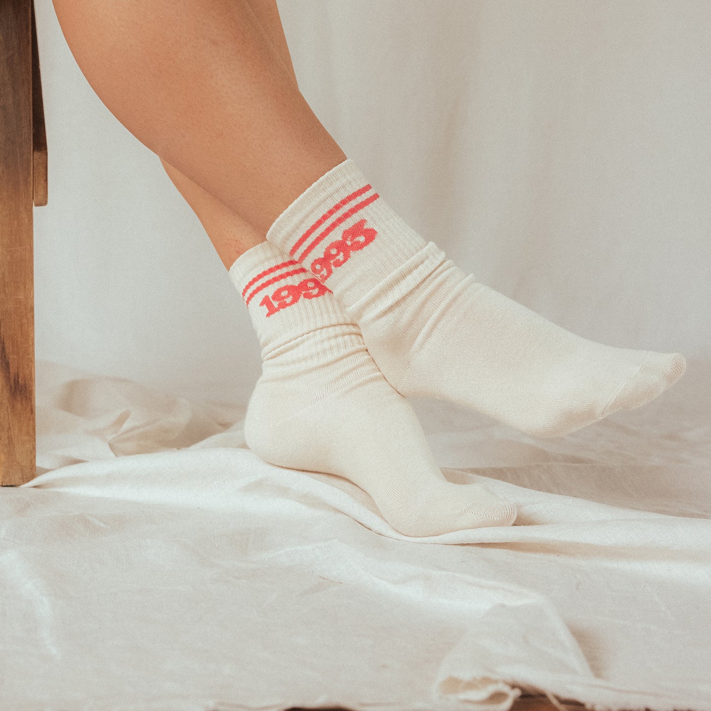 HEARTBREAKER CREW SOCKS TRIO - STRAWBERRIES & CREAM