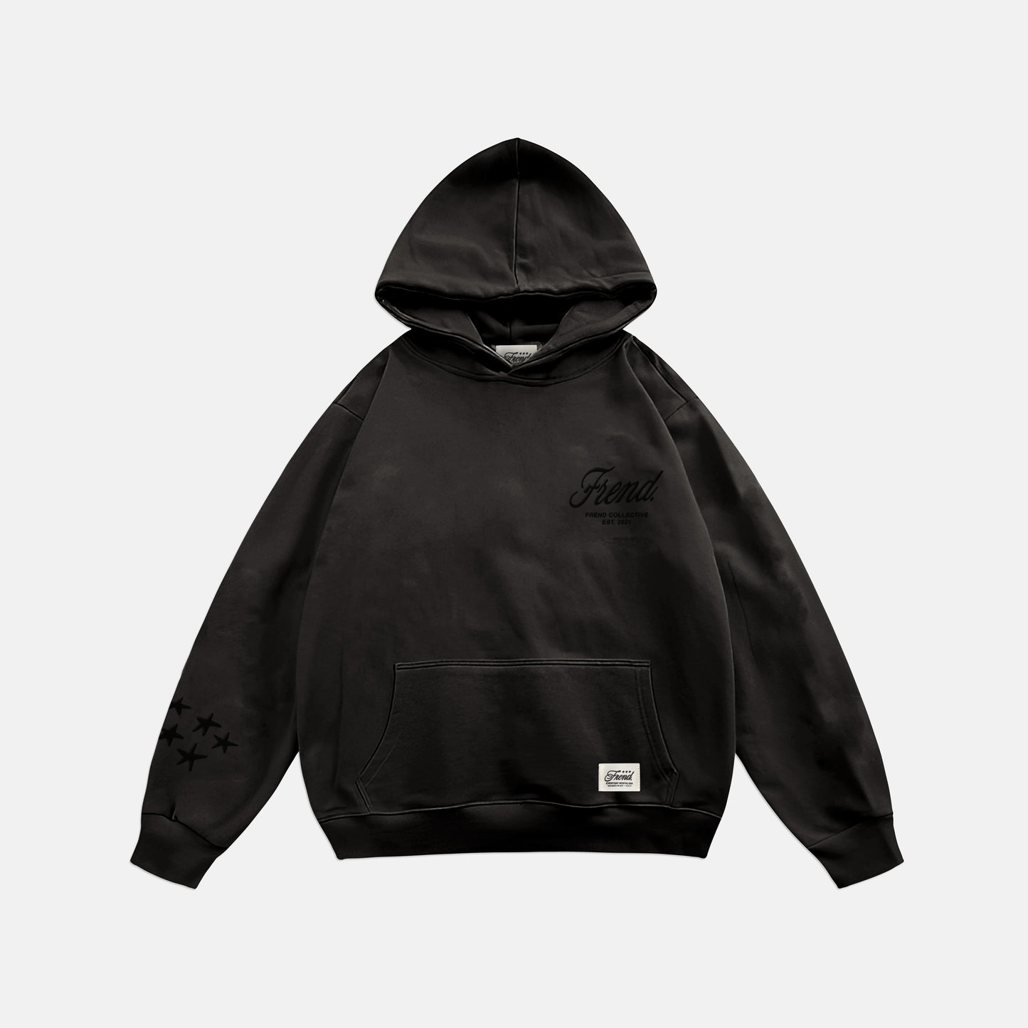 WISH YOU WERE HERE HOODIE - BLACK