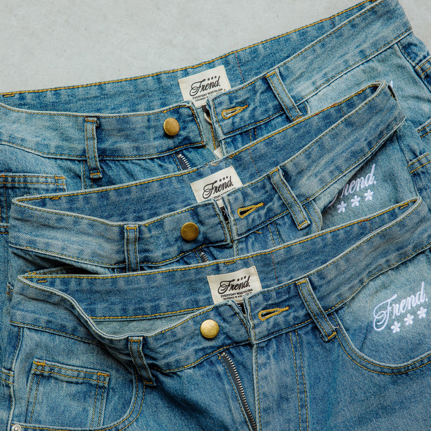 PROPERTY OF FREND DENIM - BLUE