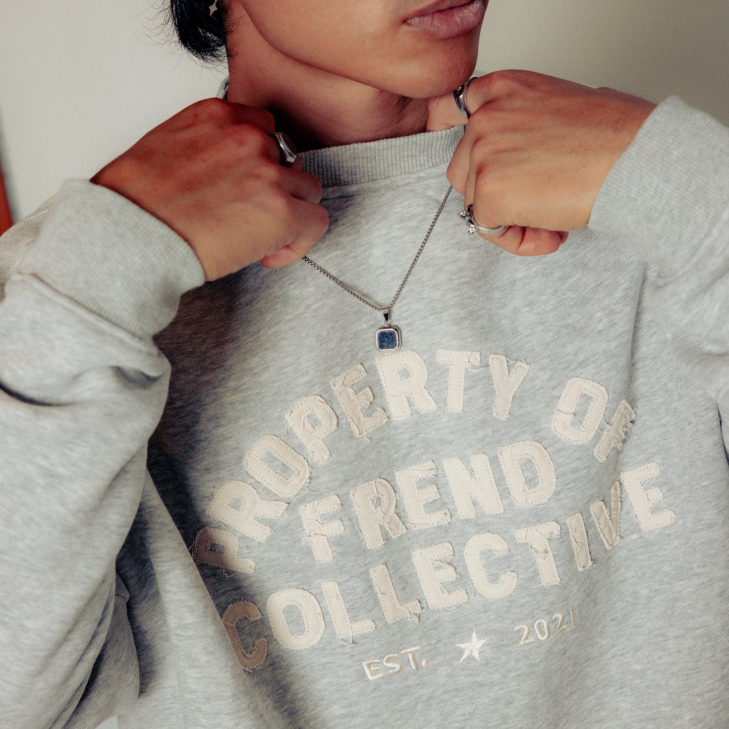 PROPERTY OF FREND CREW - MARL GREY
