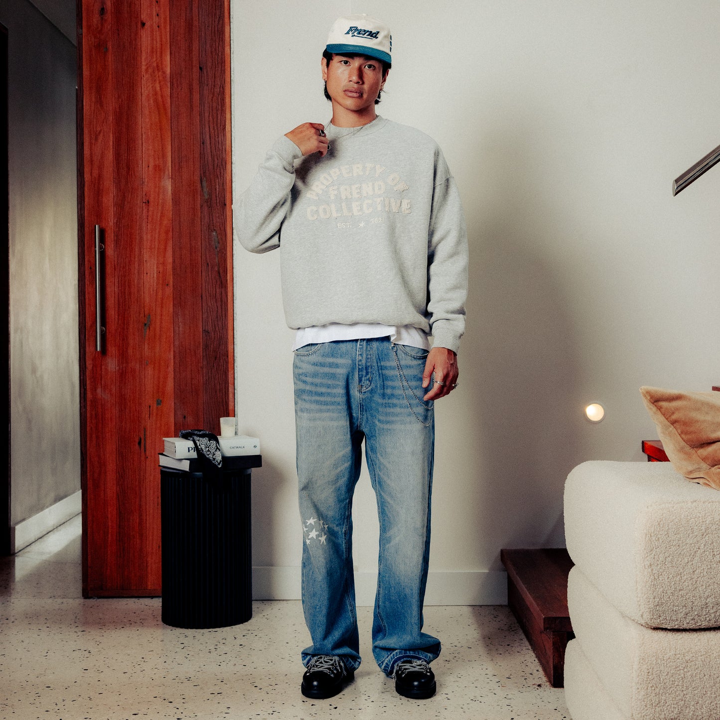 PROPERTY OF FREND CREW - MARL GREY