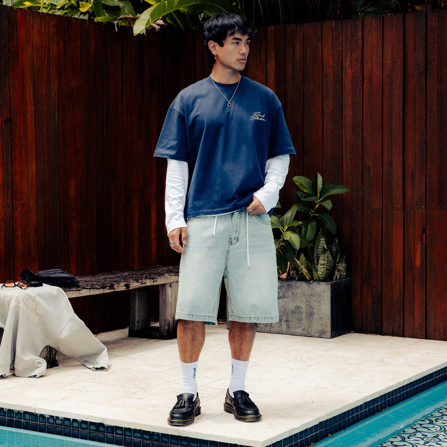 AUTOGRAPH TEE - OCEAN