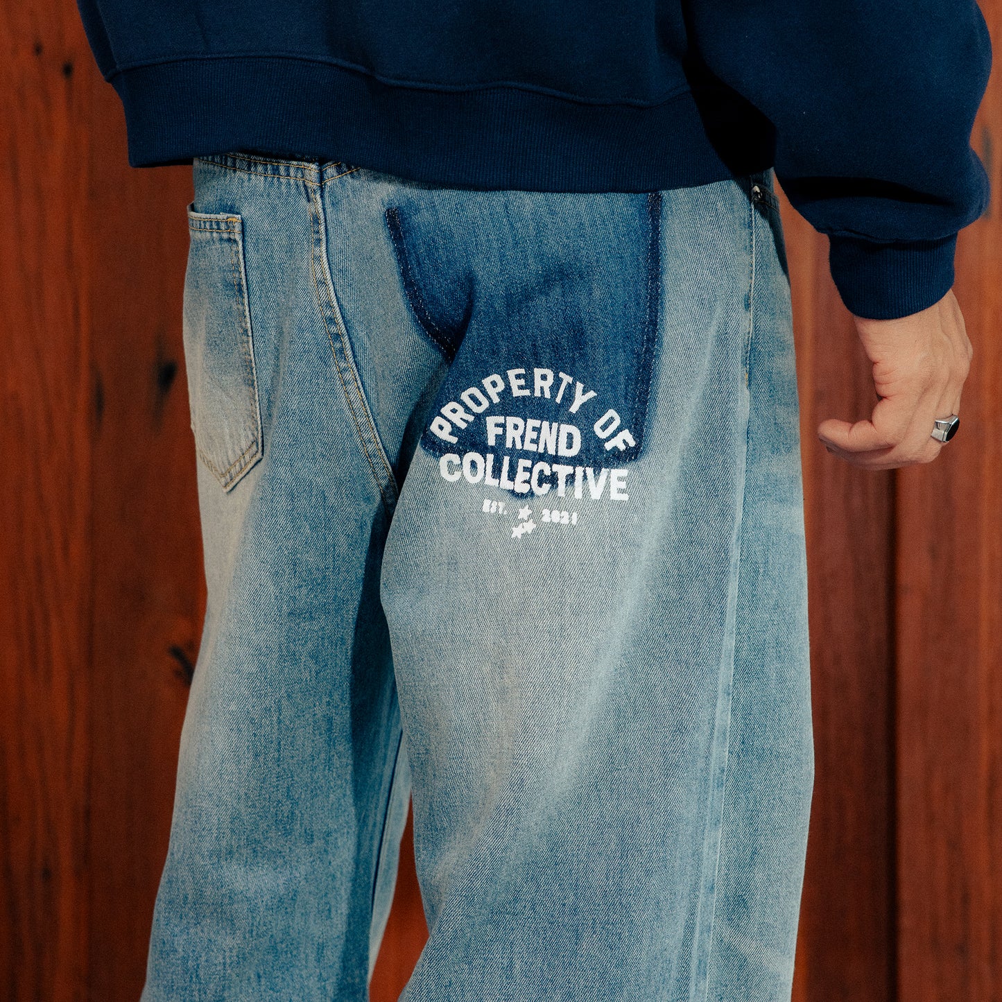 PROPERTY OF FREND DENIM - BLUE