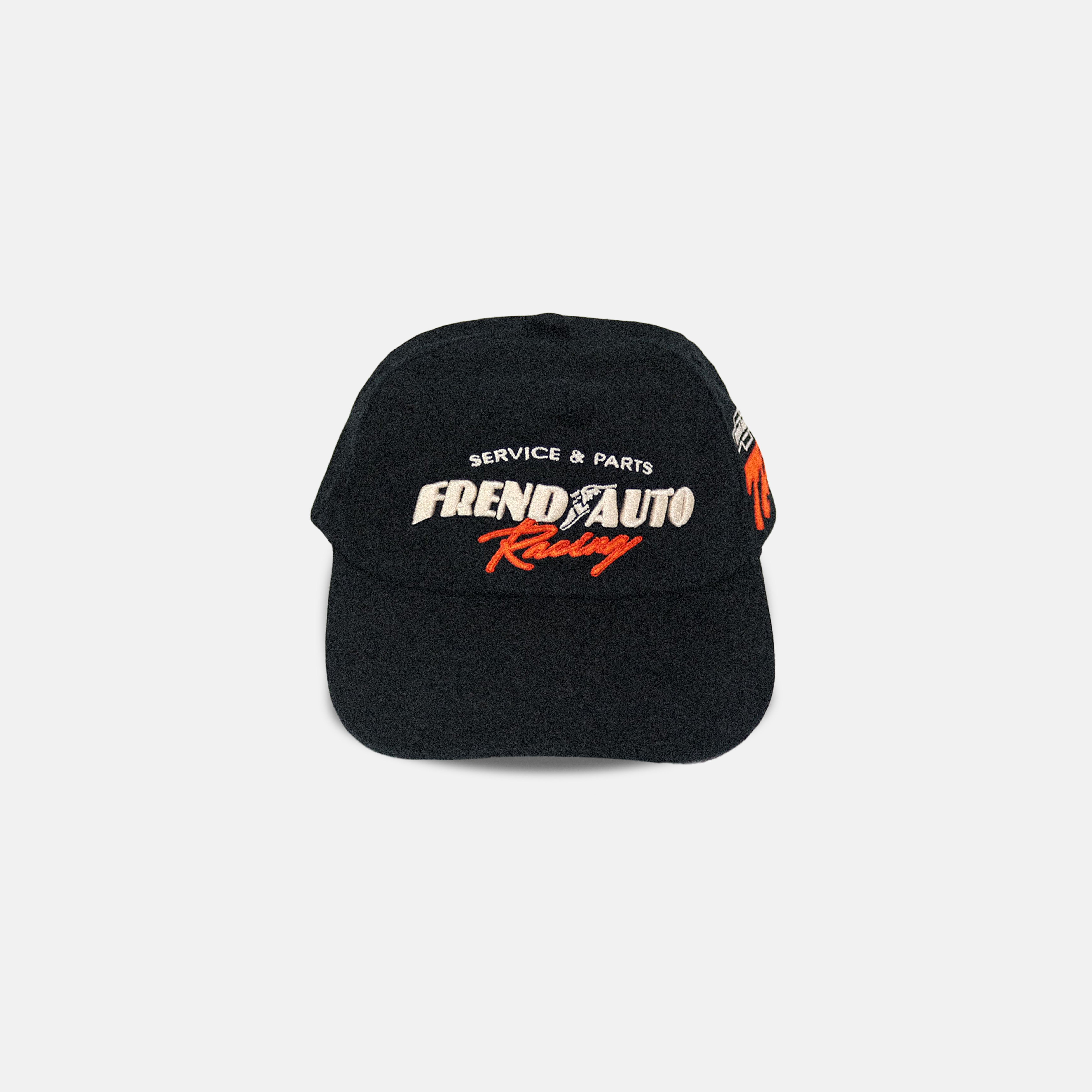 FREND RACING - 5 PANEL CAP - BLACK – FREND COLLECTIVE.