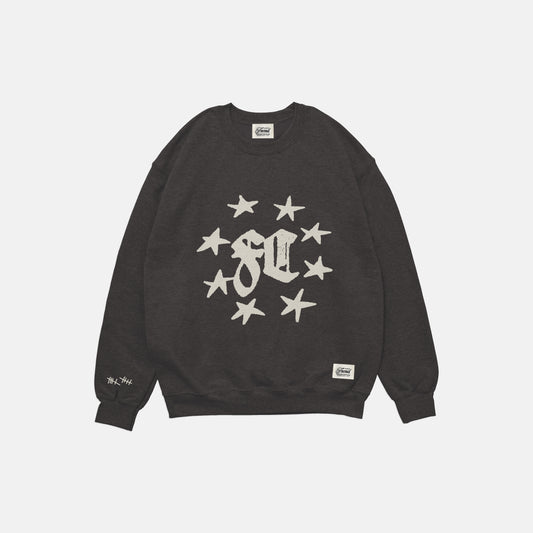 SINNERS CREW - WASHED CHARCOAL