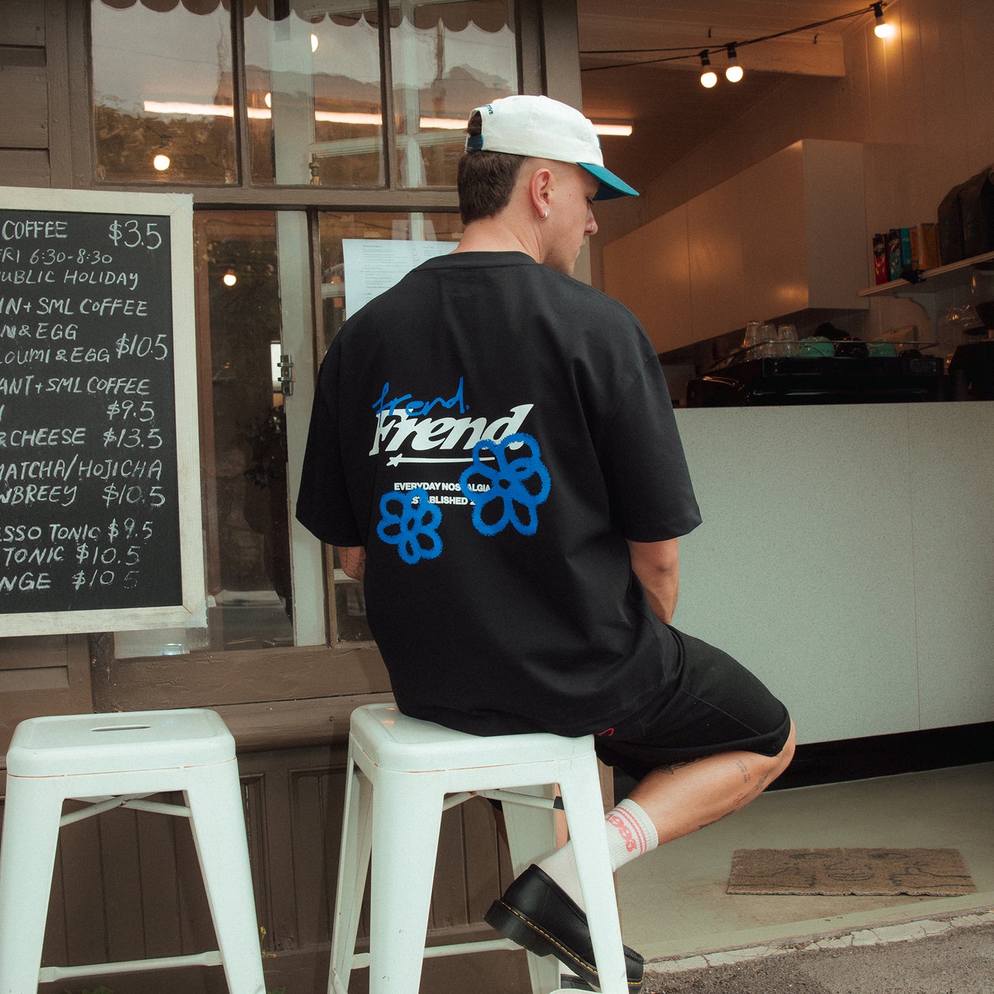 FREND EVERYDAY FLORAL - BLACK