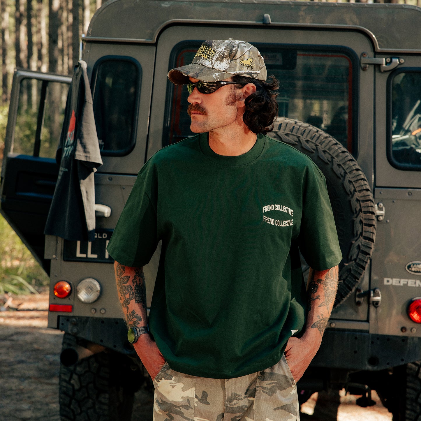FREND GALLERY TEE - FOREST