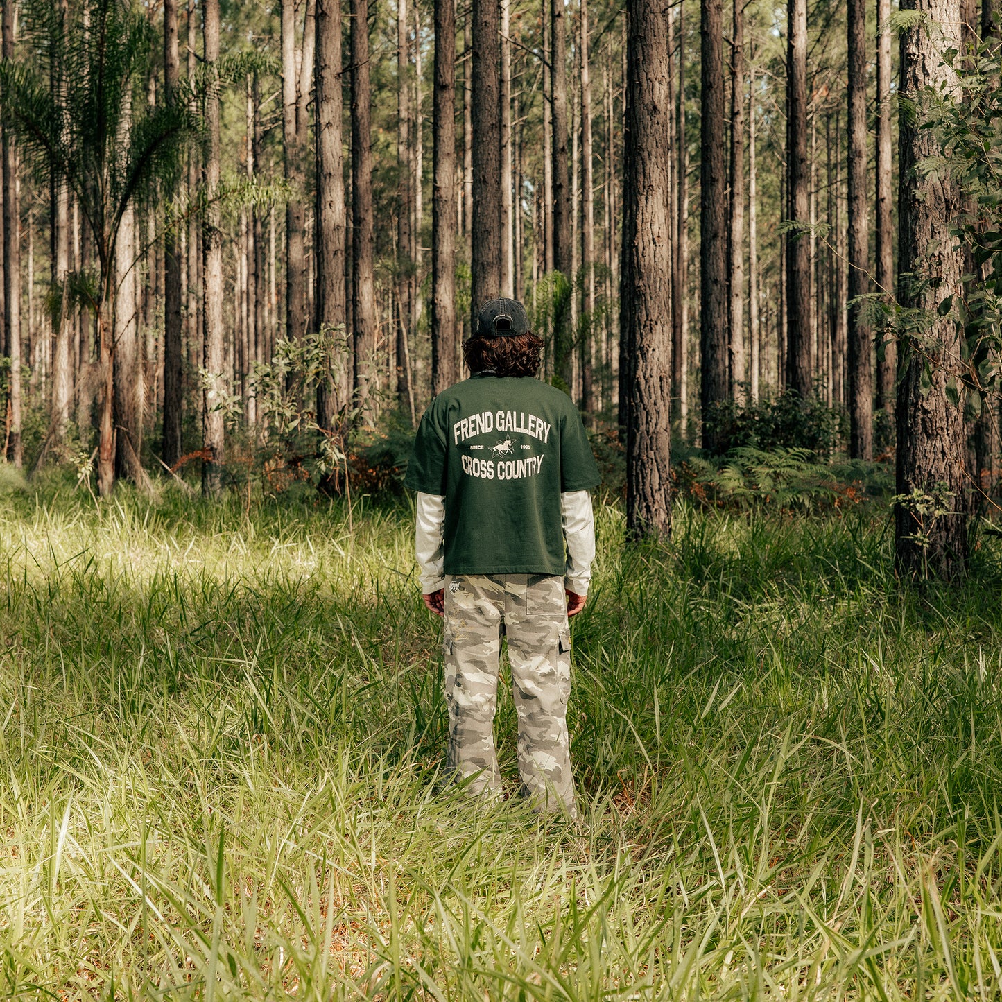 FREND GALLERY TEE - FOREST