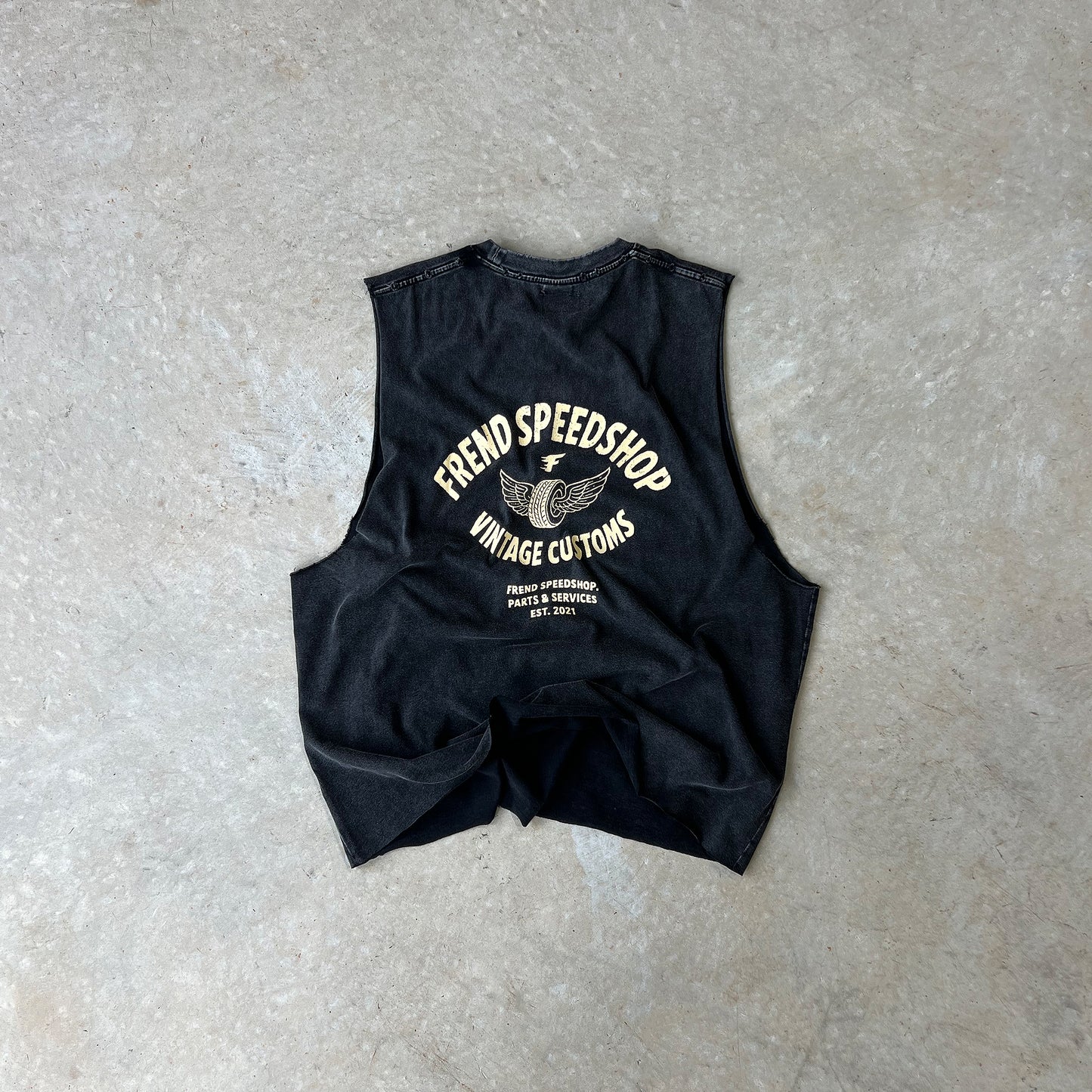 FREND SPEEDSHOP - WASHED CHARCOAL