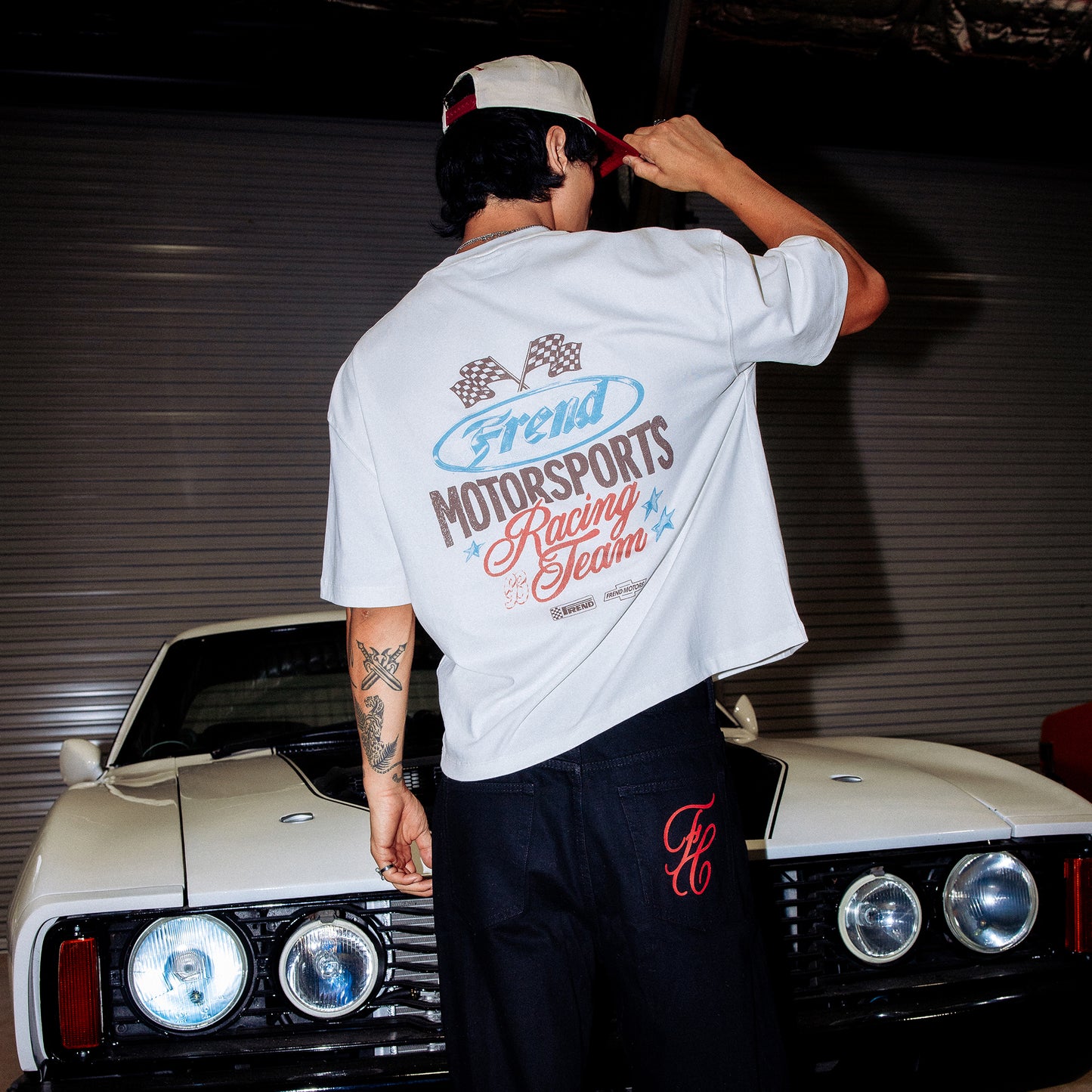 FREND MOTORSPORTS - WASHED WHITE
