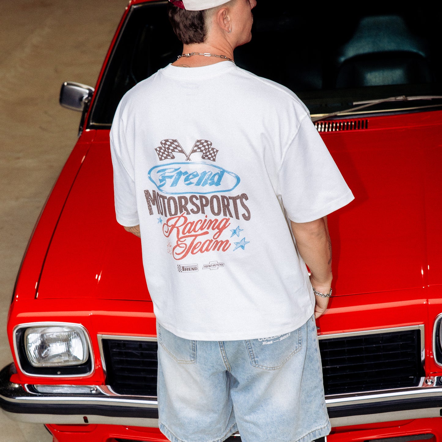 FREND MOTORSPORTS - WASHED WHITE