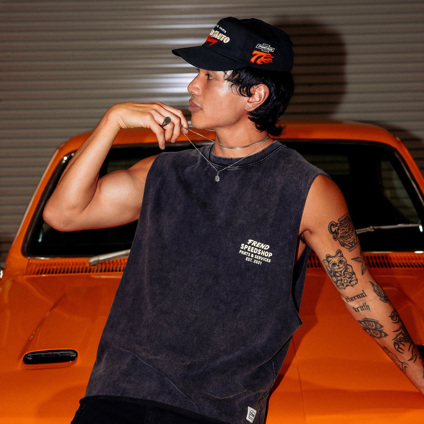 FREND SPEEDSHOP - WASHED CHARCOAL