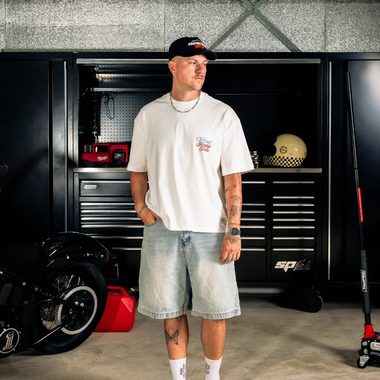 FREND MOTORSPORTS - WASHED WHITE